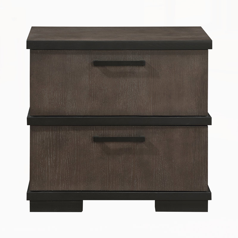 Modern Nightstand with Drawers