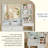 Demri Modern Dressing Table with Led Mirror, 2 Drawers and 6 Shelves