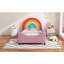 Lit de jour simple rembourré Rainbow