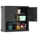 29.5''W Metal Garage Storage Cabinet with Adjustable Shelf,Durable Tool Cabinet.