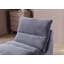 Fauteuil d'appoint rembourré en velours côtelé avec dossier moelleux Demagu-112547697