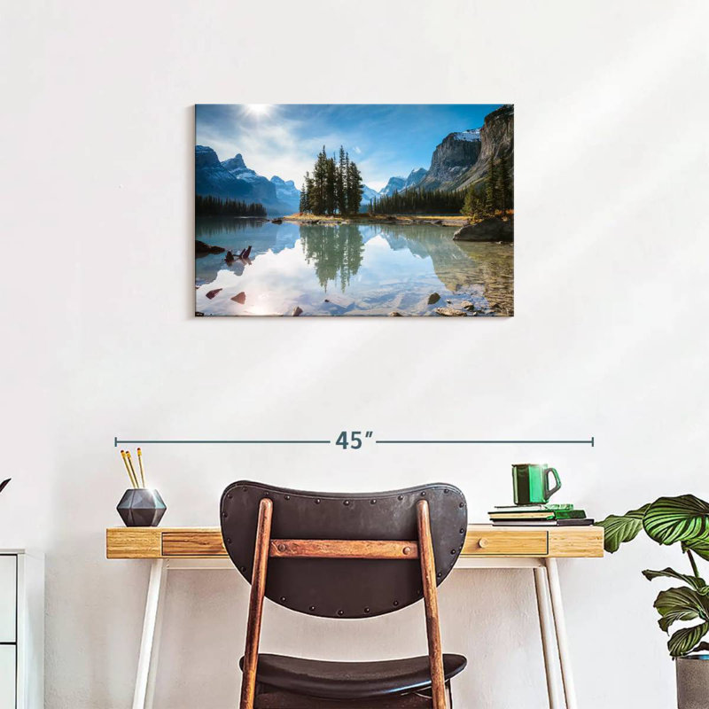 Alvord Scenic Spirit Island, H 20 po x l 30 po