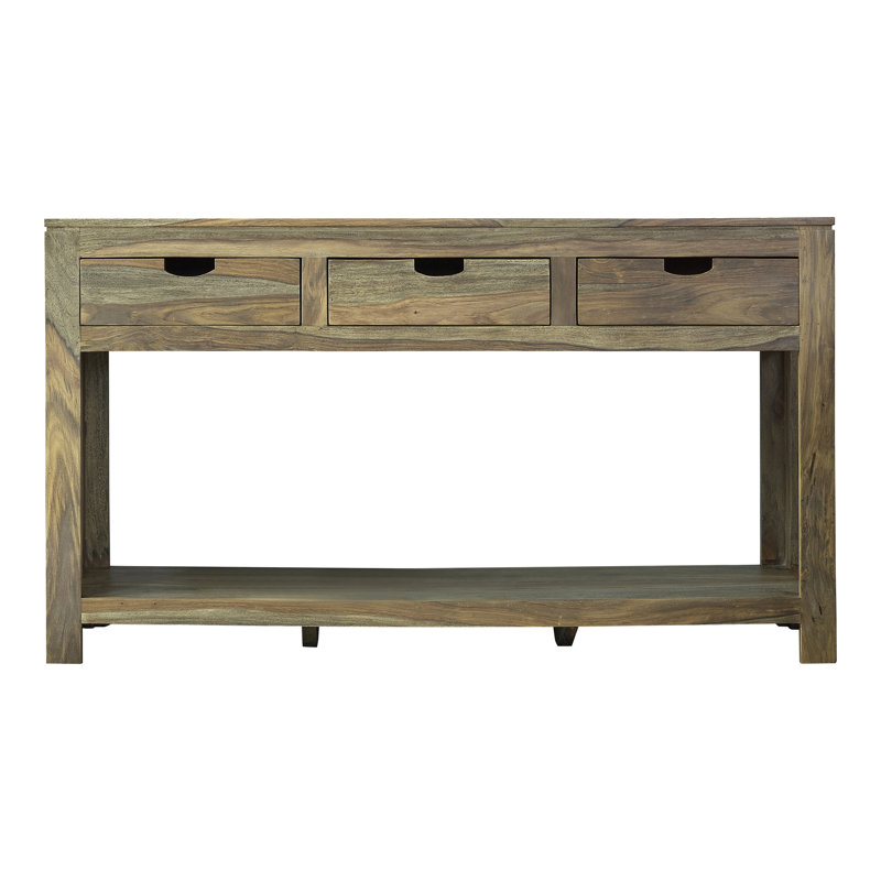 Edricka 55'' Solid Wood Console Table