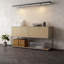 Armoire de rangement modulaire en métal avec tablettes réglables-123176088