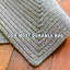 Tapis tressé intérieur / extérieur gris / brun Doherty-755049255