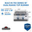 Brûleur supérieur double intégré de 18 po Series 700, en acier inoxydable-111753991