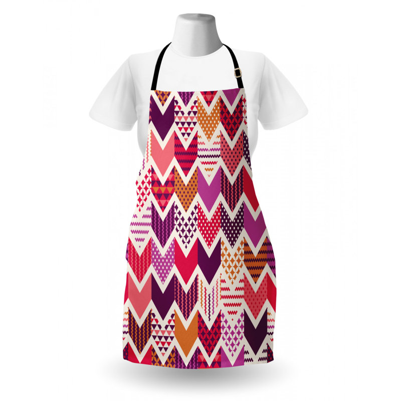 Tablier à chevrons
