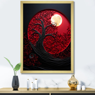 " Red Moon Ruby Radiance II "