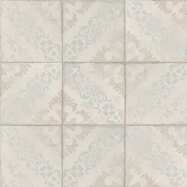 Barcelona 6" x 6" Porcelain Patterned Wall & Floor Tile