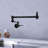 Modern retractable kitchen faucet
