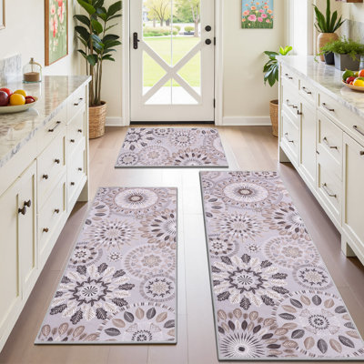 Mcnish Machine Washable Non Slip Kitchen Mat