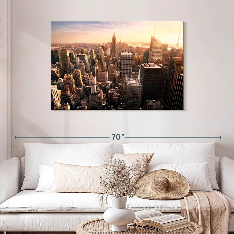 Nicci NY City Buildings, H 30 po x l 45 po