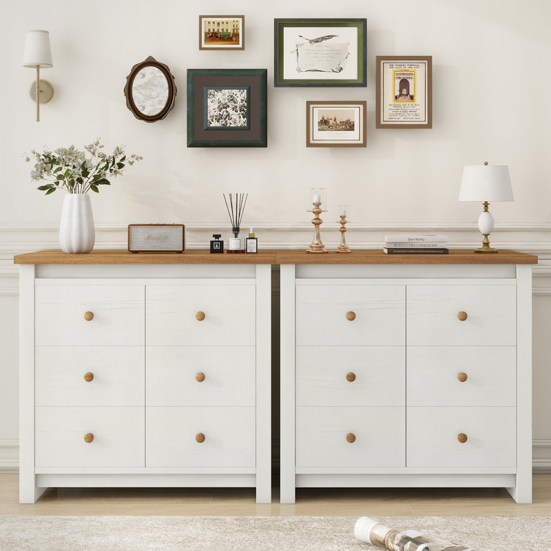 Commode 6 tiroirs Jorddy Farmhouse