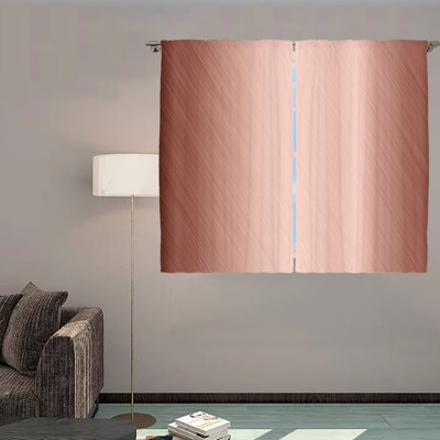 Paire de rideaux obscurcissant avec passe-tringle Sateen