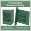 20"Bathroom Vanity with Sink, Vanity Cabinet with Door Shelf and Adjustable Shelf-10168969