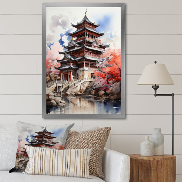 Red Barrel Studio® Hansina China Art Forbidden City I Framed On Canvas ...