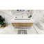 Comptoir de salle de bain en acrylique renforcé Jessica