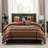 Tefia Karr Microfiber 7 Piece Comforter Set-1808900016-1789657003