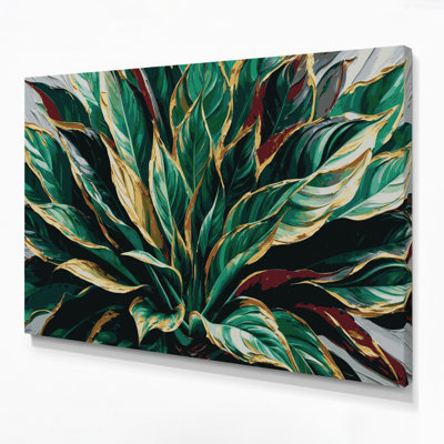 Art mural sur toile Botanical Dracaena