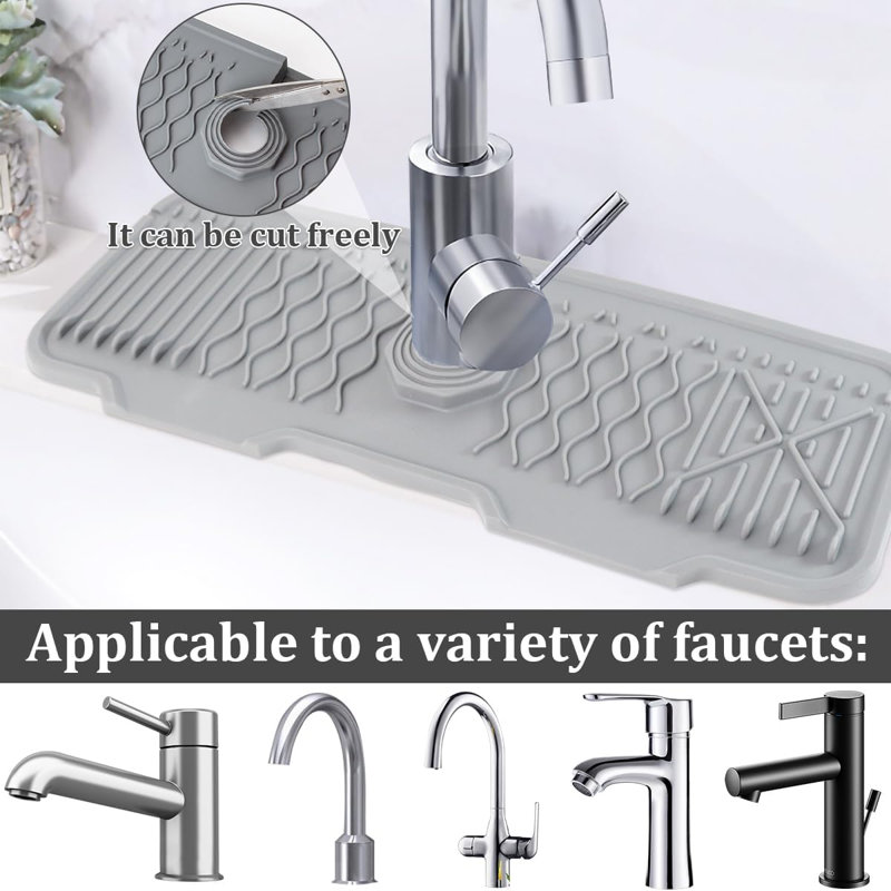 Silicone Sink Faucet Splash Guard