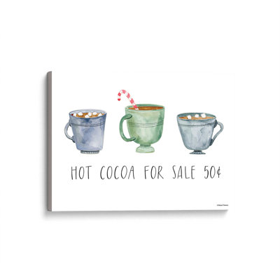 «Hot Cocoa For Sale» par Rachel Nieman, reproduction d'art