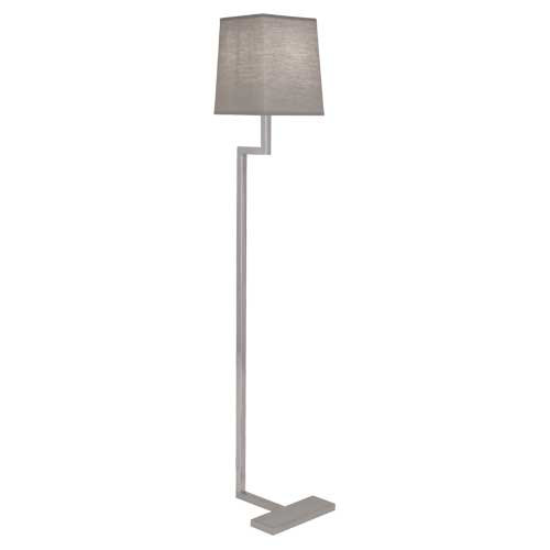 Doughnut 48.75'' Novelty Floor Lamp, Antique Silver, Smoke Gray