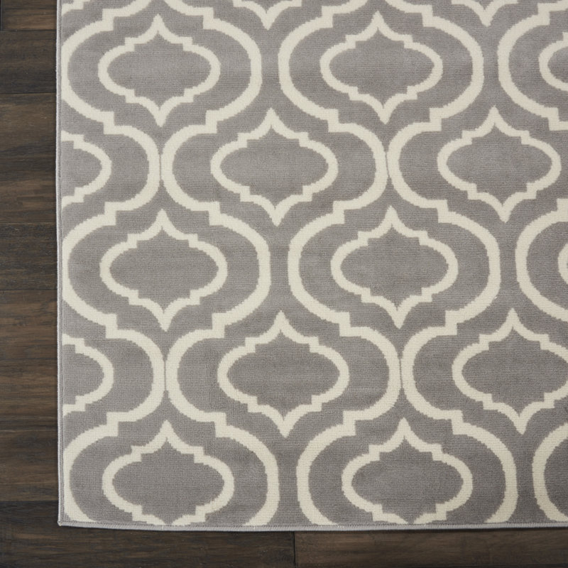 Tapis gris Sheron, Rectangle 8 pi 6 po x 12 pi