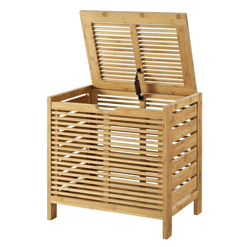 Panier en bois de bambou massif Ayden