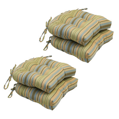 Coussin de siège en jacquard