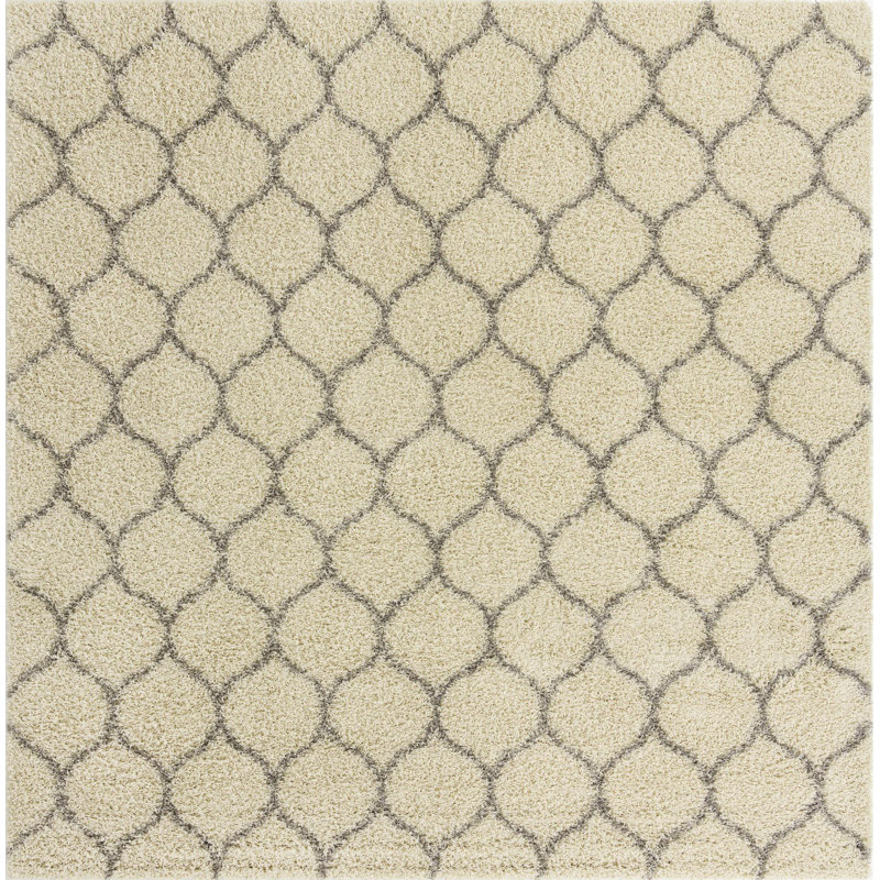 Geometric Indoor Rug, Square 10'
