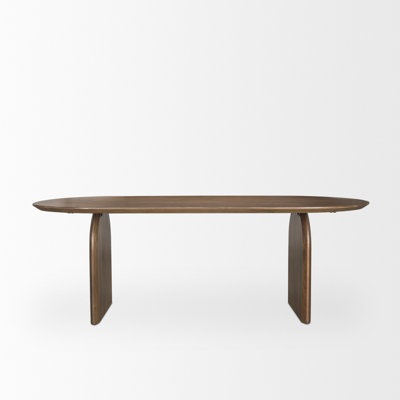 Brogan Oval Solid Wood Dining Table
