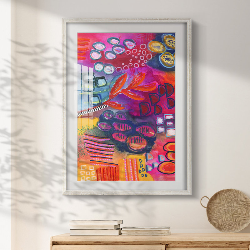 «Vivacialy change I», impression encadrée, H 28,5 po x l 20,5 po, Blanc
