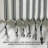 Modern Transitional Stripe Shower Curtain