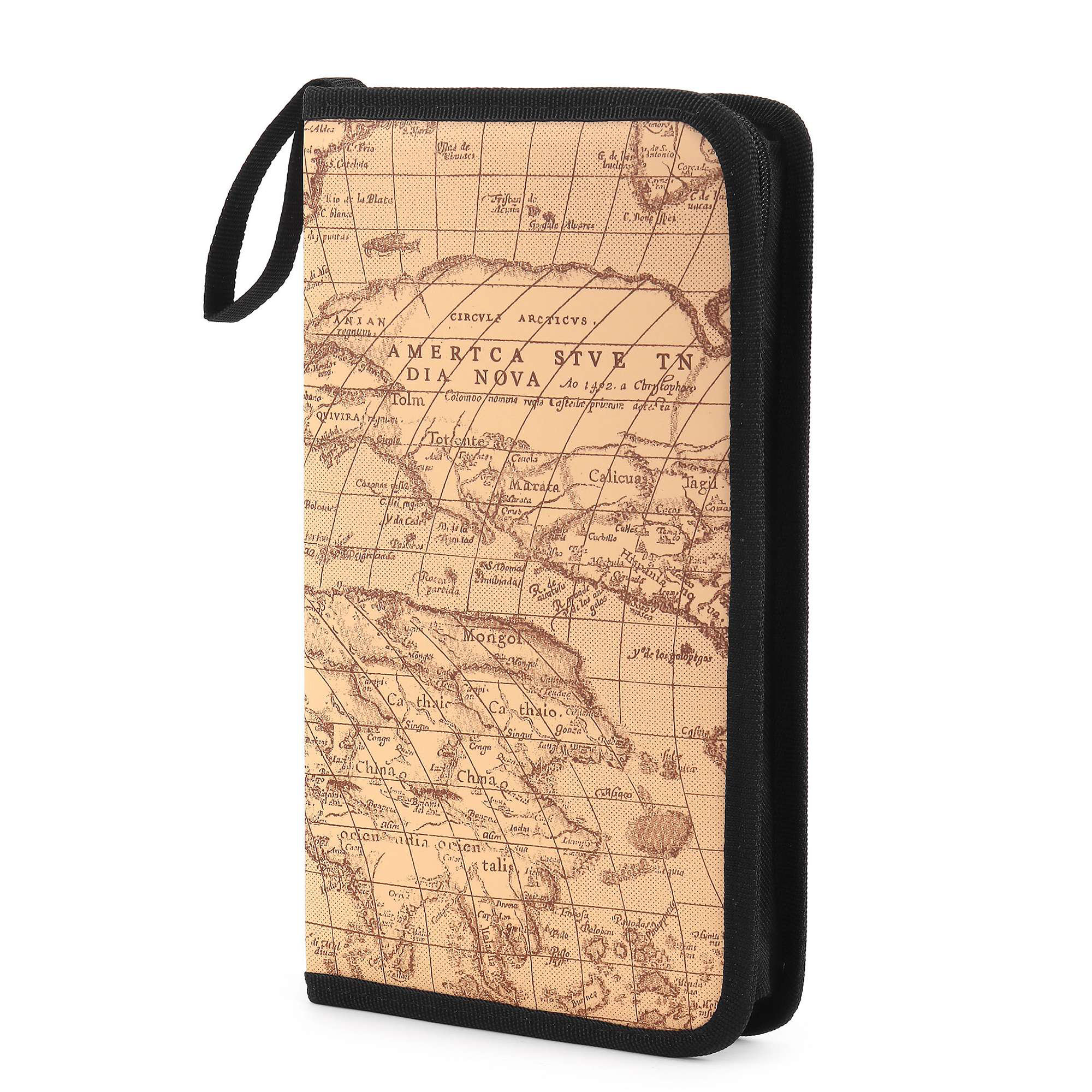 Ebern Designs 80 Capacity CD DVD Case Holder Portable CD DVD Disc ...