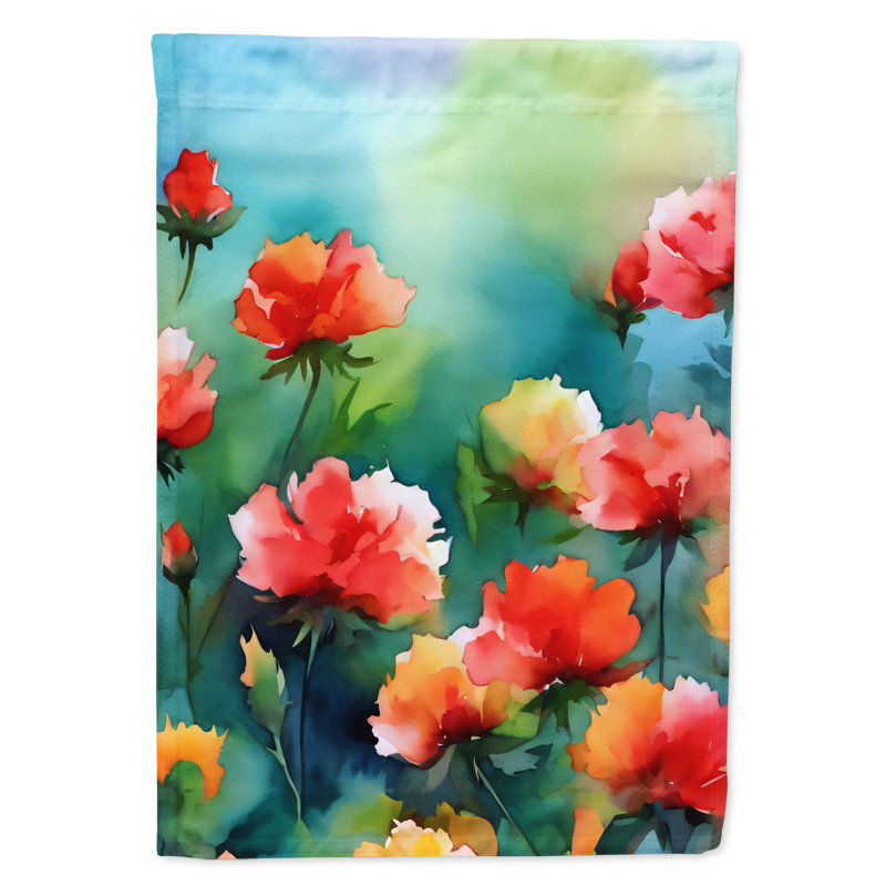 Drapeau de maison en polyester à double face H 40 po x l 28 po