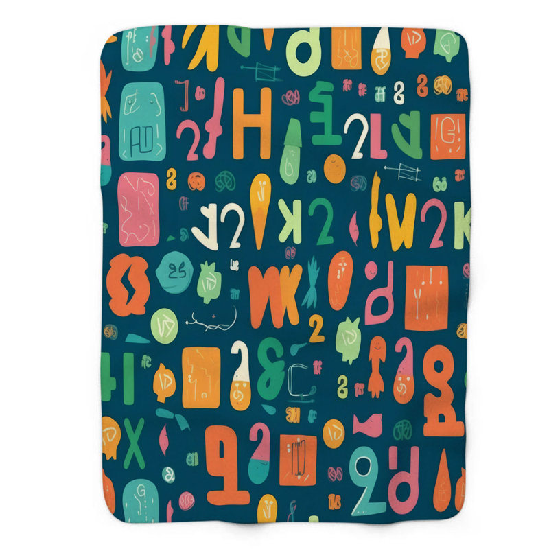 ABC Puzzle - 1 Piece Premium Blanket, Twin