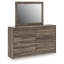 Commode et miroir Elbrim