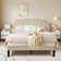 Auxter Upholstered Platform Bed Frame with Adjustable Headboard