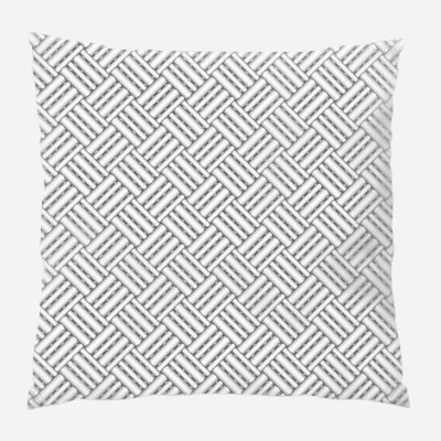 Lattice Throw Pillow
