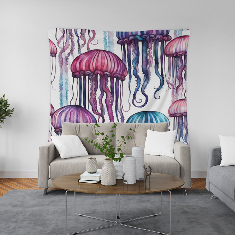 Tapisserie murale, H 60 po x l 51 po x P 0,5 po