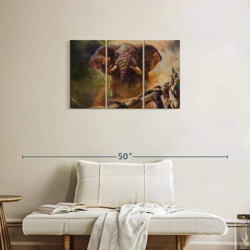 Brampt Elephant's Dream, 20" H x 33" W