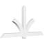 Support pour pignon en PVC Redmond-44774158-44774333