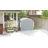 Bike Storage Tent Shed with Carry Bag for 3-4 Bikes, Black-109308180