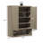 Cesiro 24-Pair Shoe Storage Cabinet-1936590395-1919820140