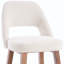 Tabouret de bar rembourré à dossier plein avec structure en bois massif, aucune installation requise-1377308281-1377546968