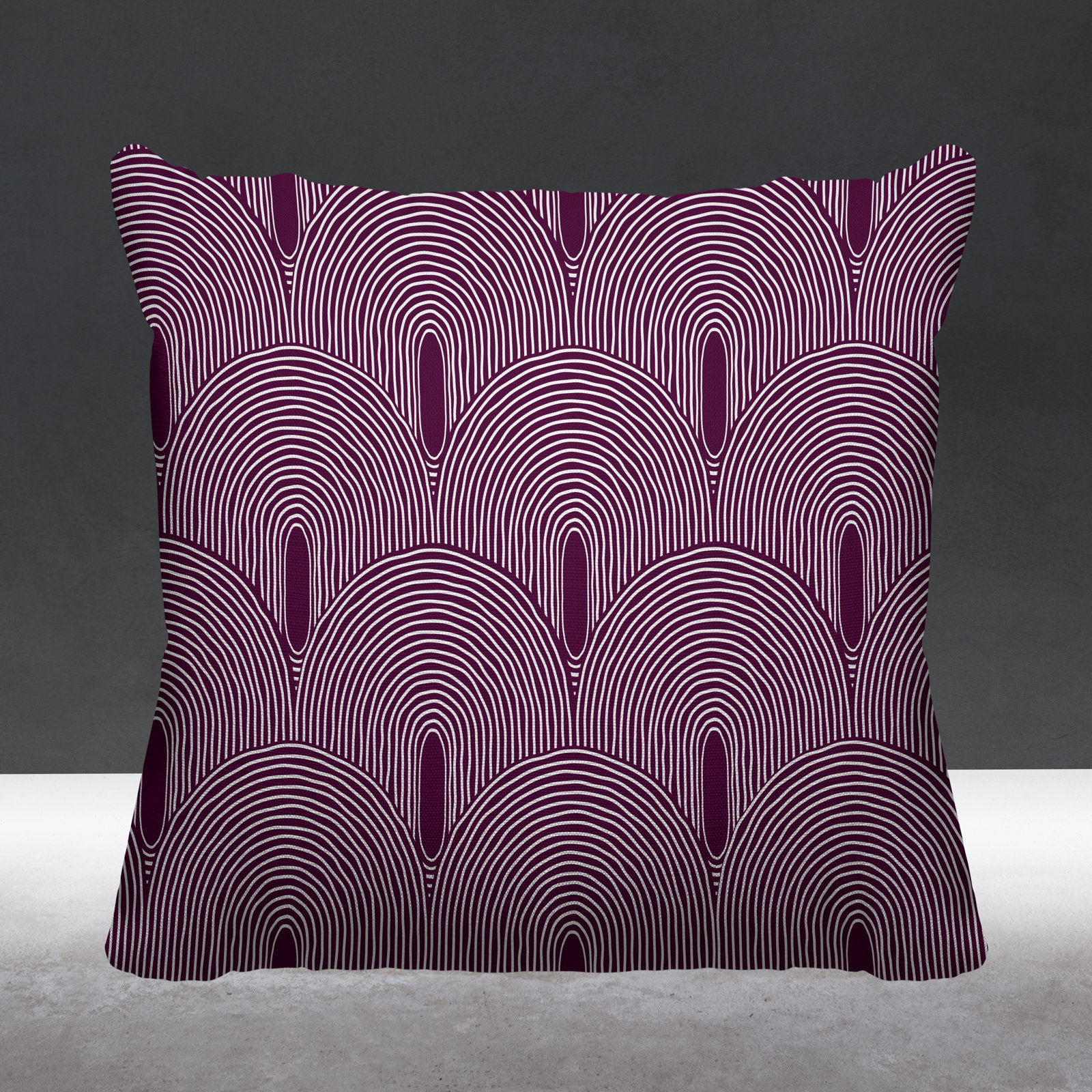 Limpo Indoor/Outdoor Throw Pillow, Purple, 20" x 20"