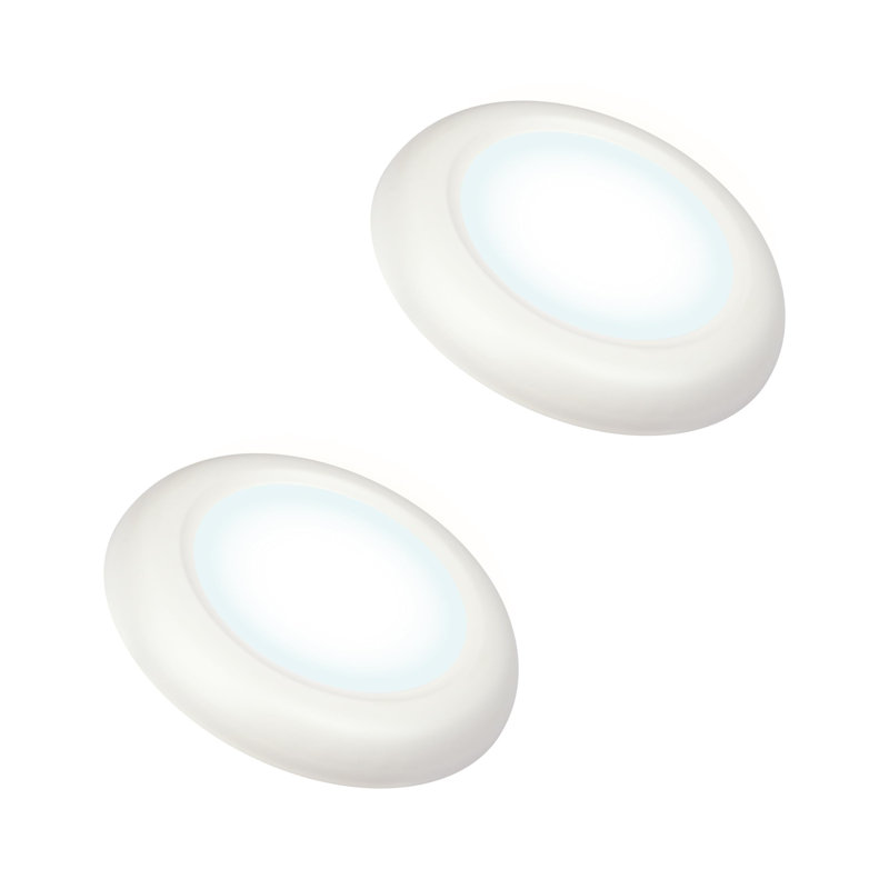 6" LED Flush Mount Ceiling Light – Dimmable, Slim Puck Downlight - Energy Efficient LED Light - Multi-Purpose Easy-Install Light Fixture