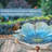 Darrnell Glass Birdbath