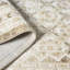 Tapis ivoire / beige à bordure délavée Mirella NICOLE MILLER New York-1344040925