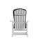 Chaises Adirondack berçantes d'intérieur / extérieur avec coussins-763418326